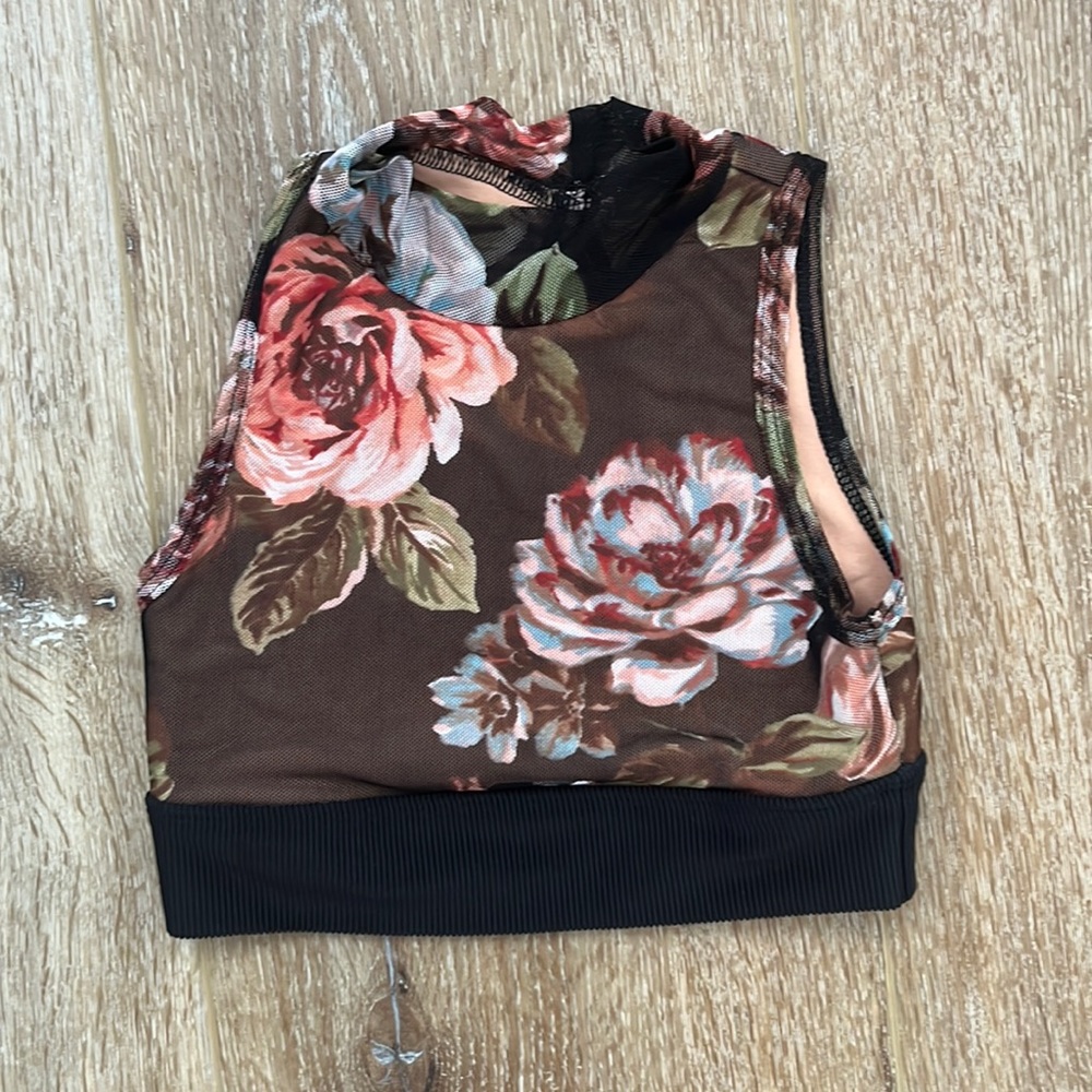 Five Dance wear floral top